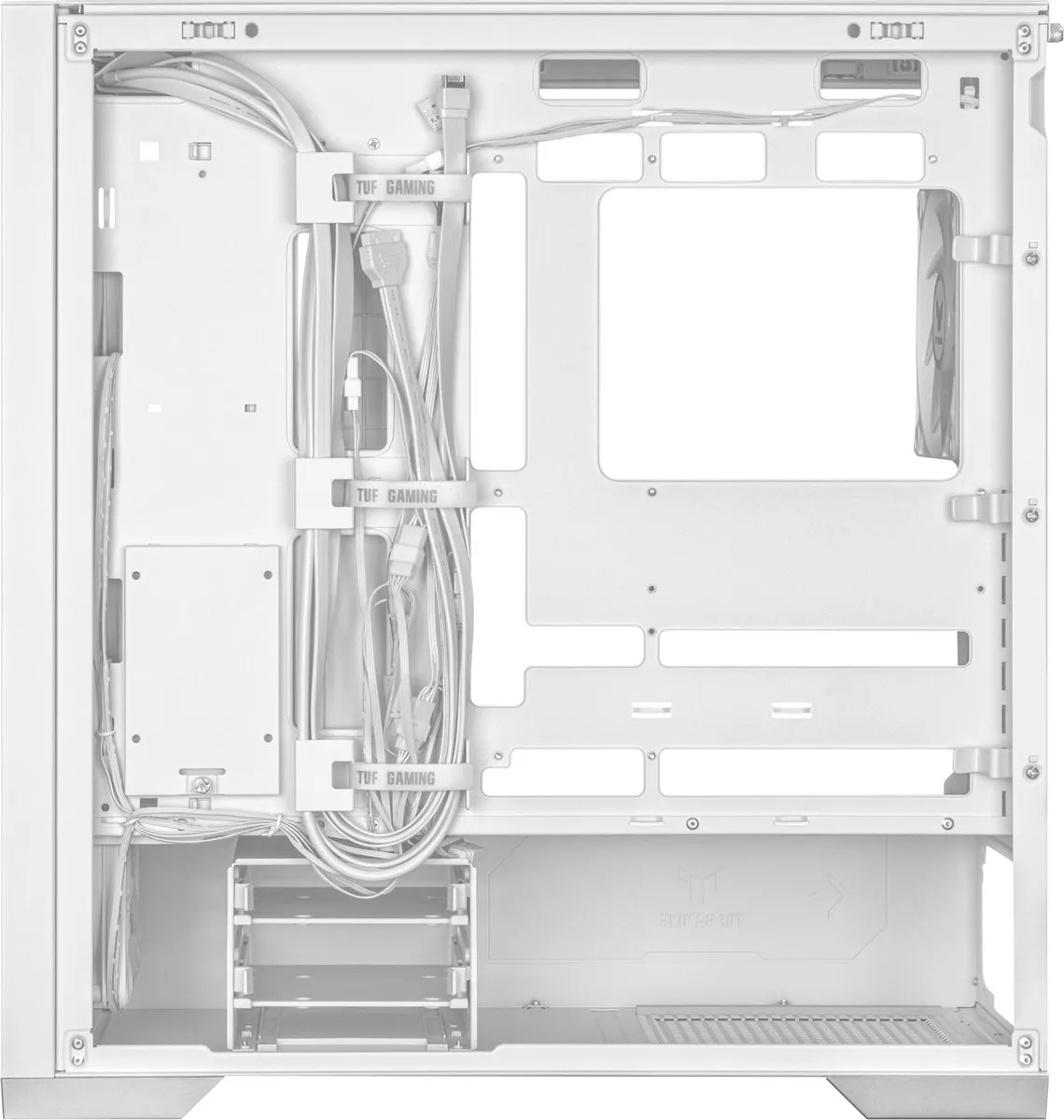 ASUS TUF Gaming GT302 PC Behuizing - Wit