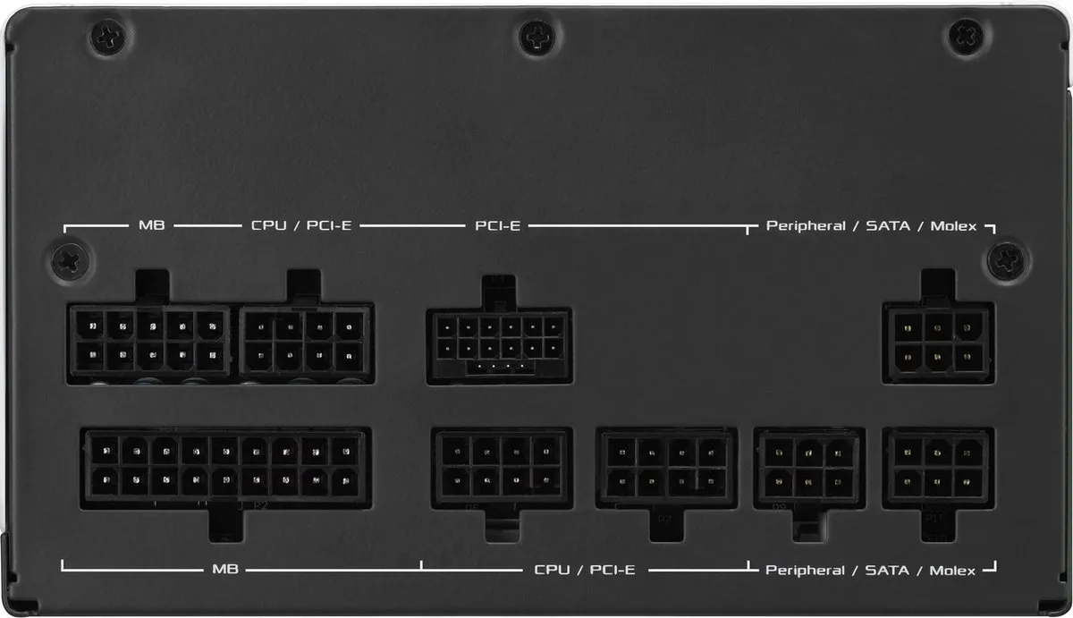 ASUS Prime 850W Voeding - 850W - 5x SATA - 3x Molex - 90YE00U0-B0NA00 - afbeelding 6 van 6