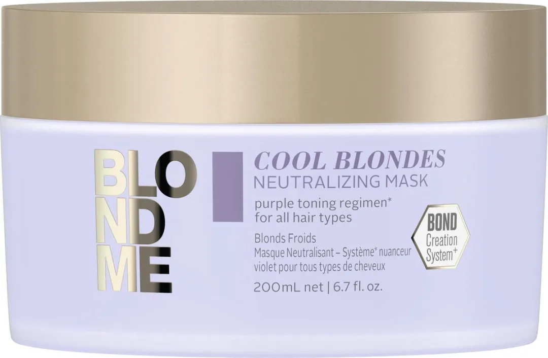 Schwarzkopf Blondme Cool Blondes Haarmasker 200ml