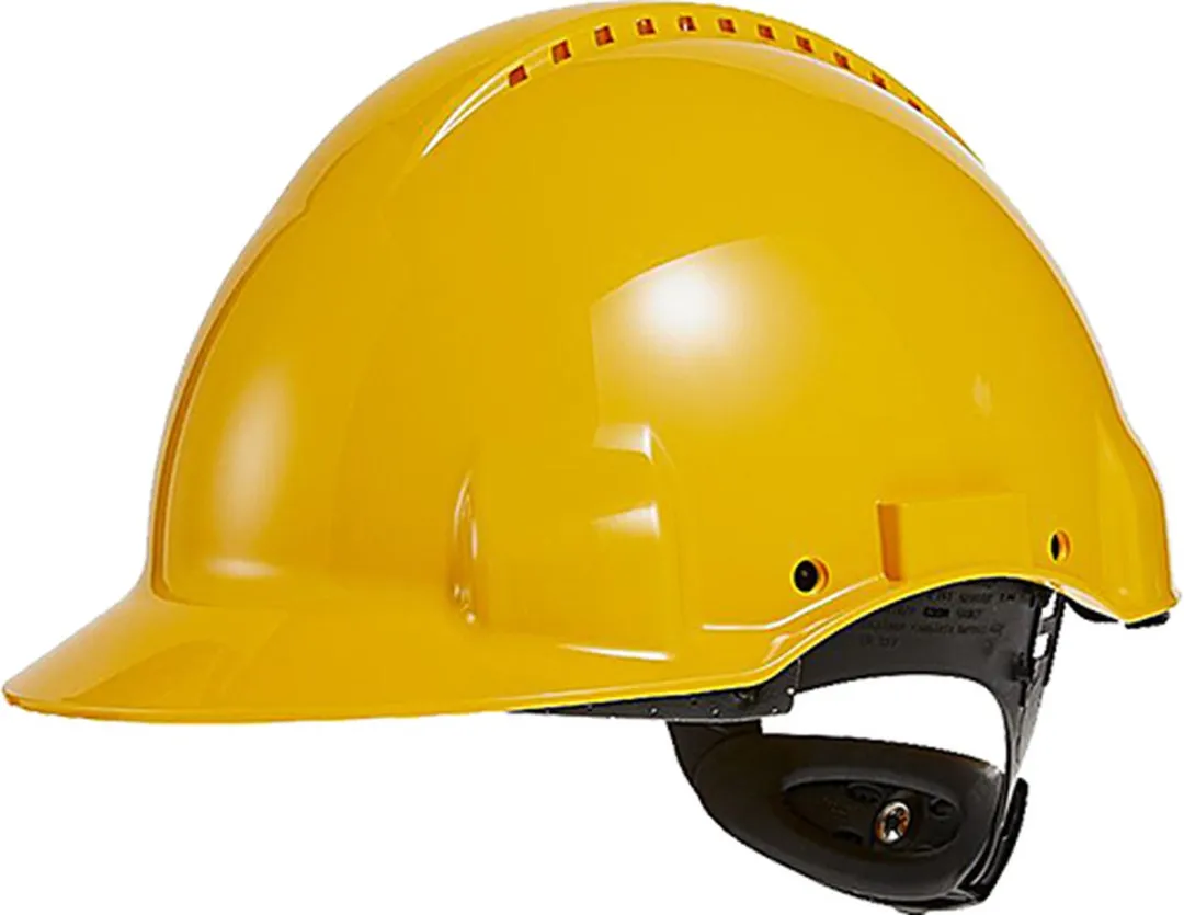3M Peltor G3000 Veiligheidshelm met draaiknop - Geel