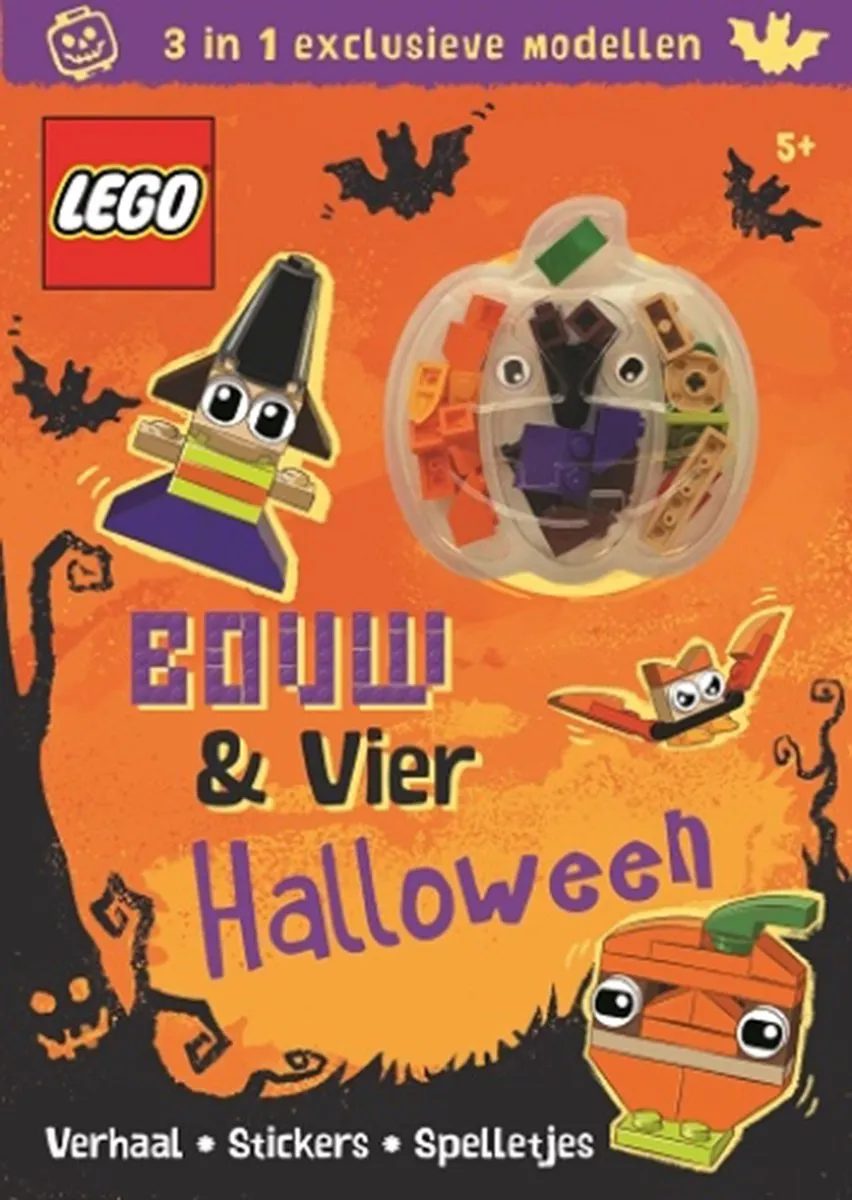 LEGO Bouw En Vier Halloween Stripboek