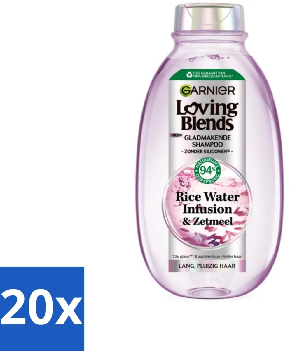 Garnier Loving Blends Rice Water Shampoo 300ml