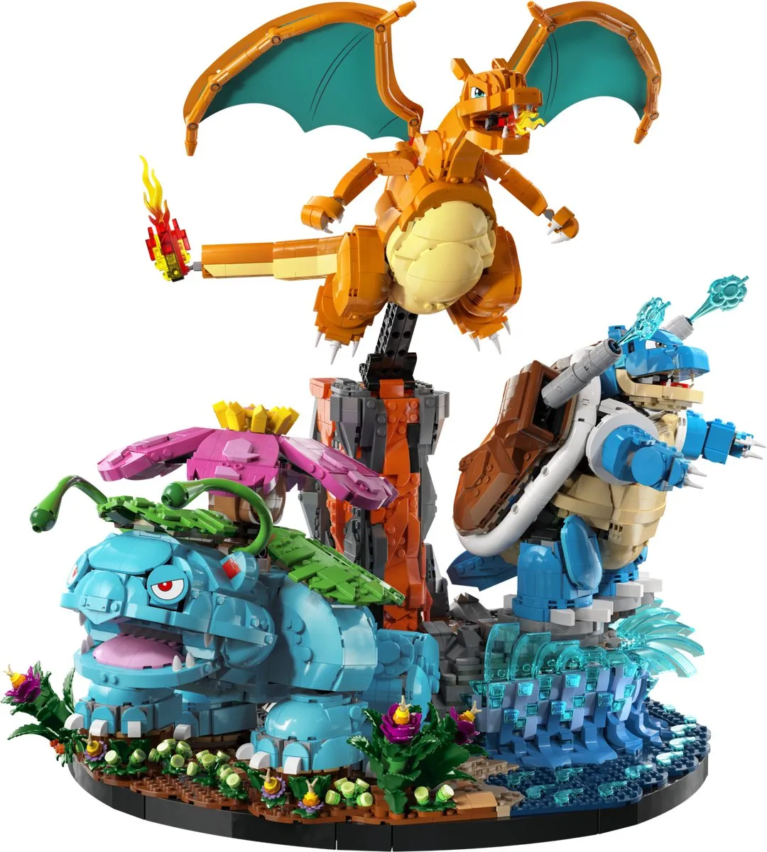 LEGO Pokémon 72153 Venusaur Charizard Blastoise - 6838 Stukken