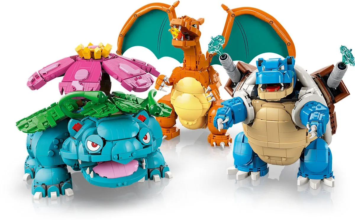 LEGO Pokémon 72153 Venusaur Charizard Blastoise - 6838 Stukken