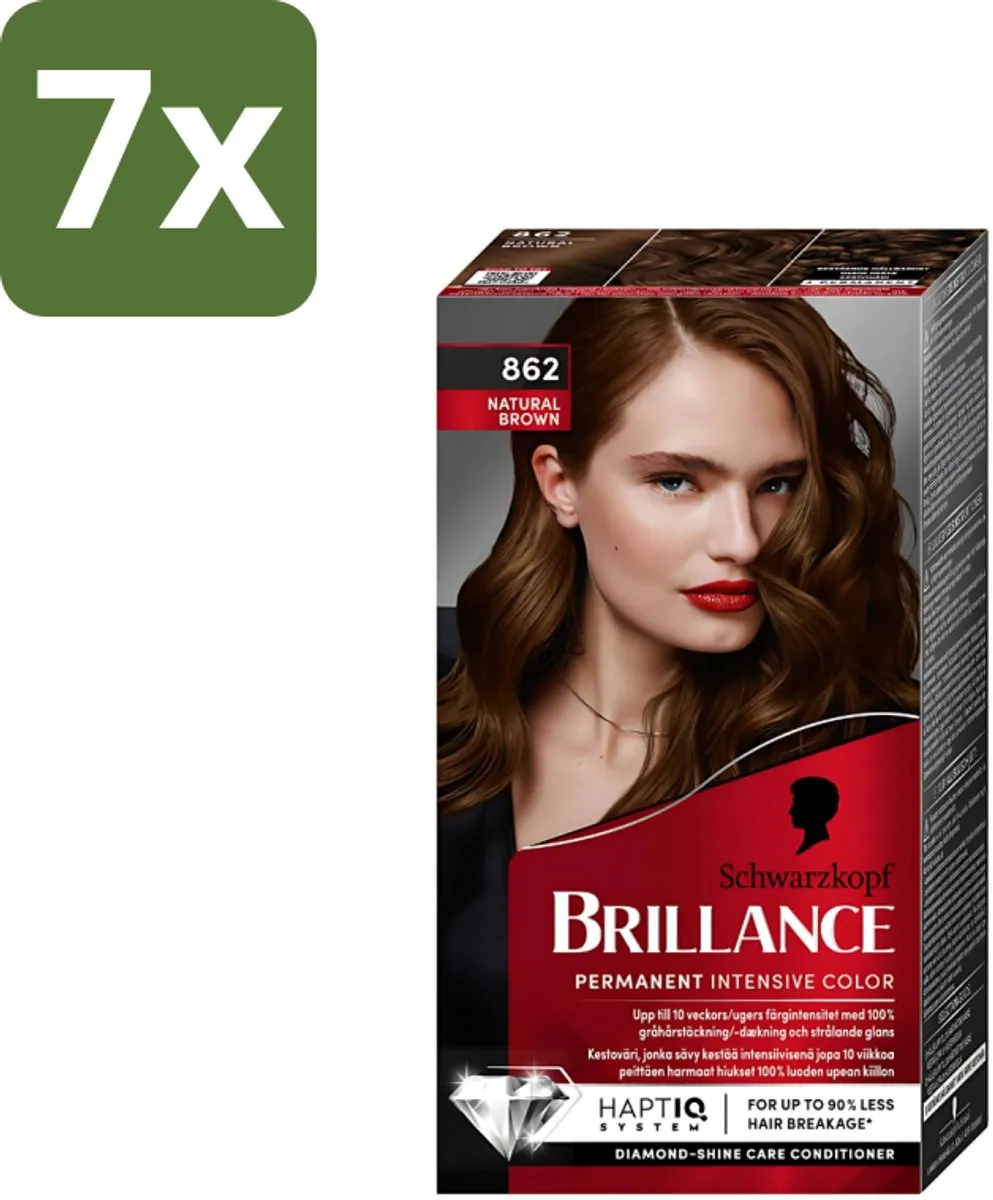 Schwarzkopf Vital 862 Natuurlijk bruin Haarverf
