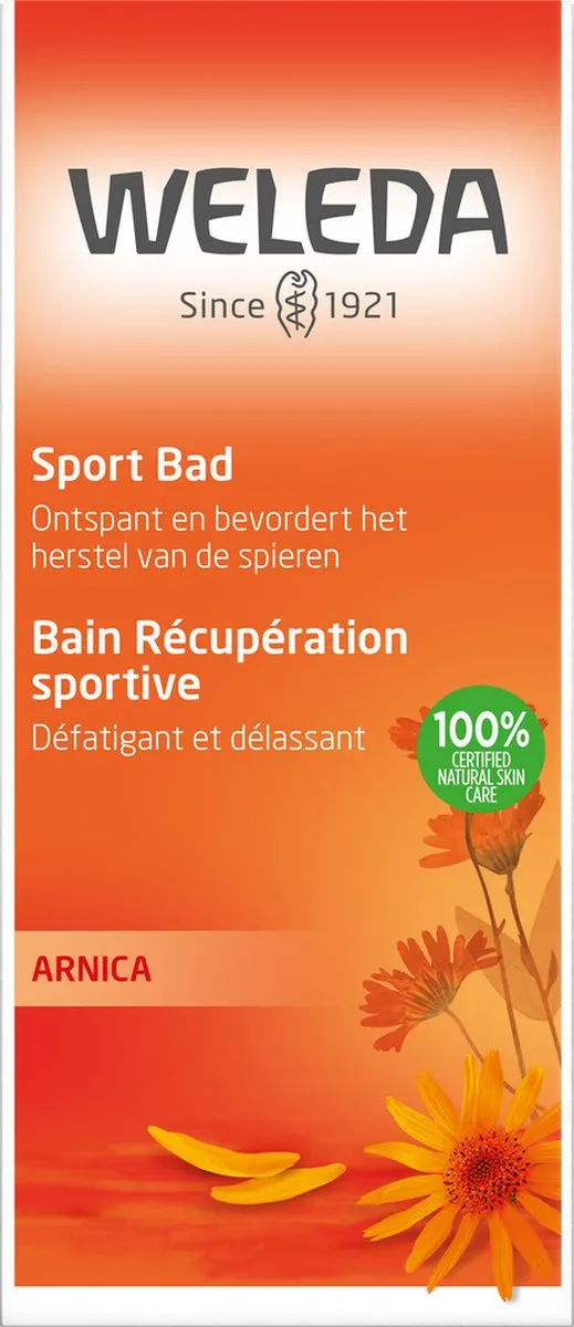 Weleda Arnica Sport Badmelk Rozemarijn & Lavendel 200ml