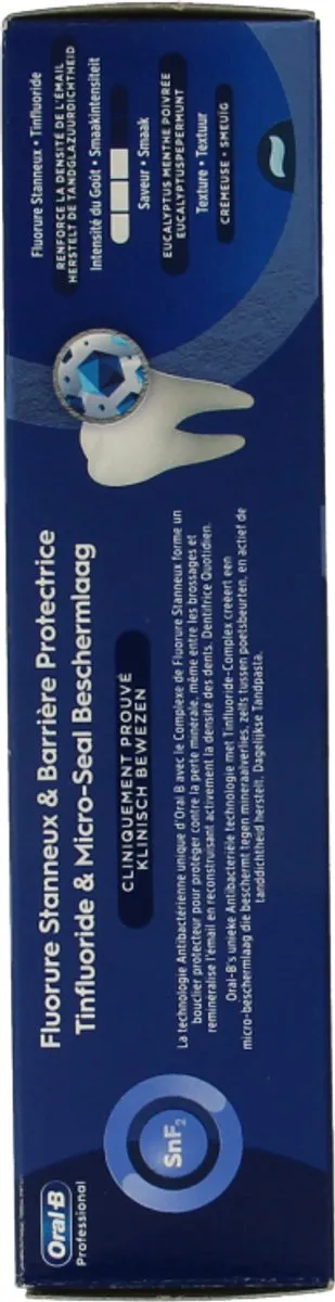Oral-B Professional Glazuurversterkende Reiniging Munt Tandpasta 75ml