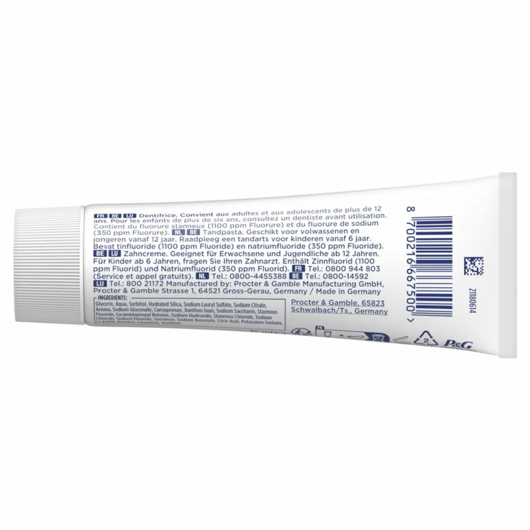 Oral-B Professional Glazuurversterkende Reiniging Munt Tandpasta 75ml - afbeelding 6 van 6