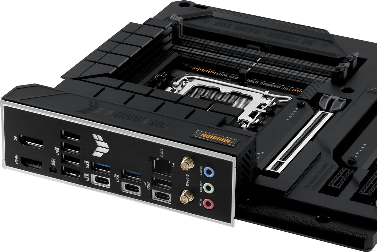 ASUS TUF Gaming B760M-BTF WIFI Moederbord - Micro-ATX - Intel B760