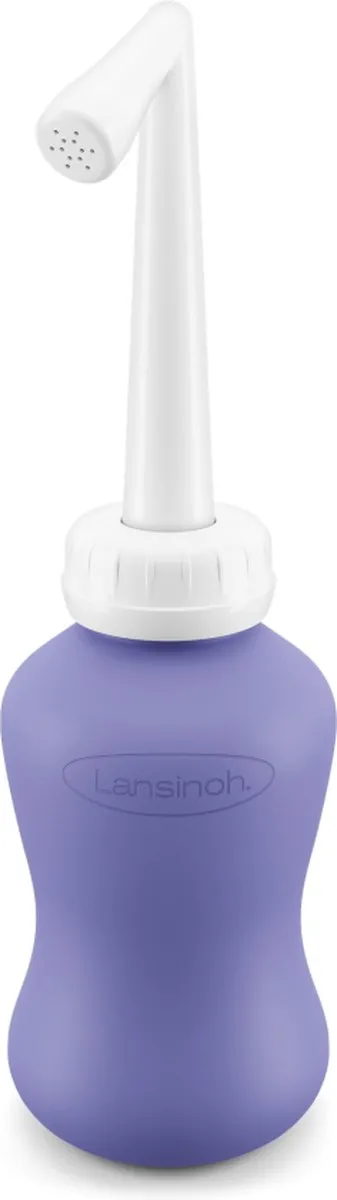 spoelfles-lansinoh-intiem gedeelte-ideaal na bevalling