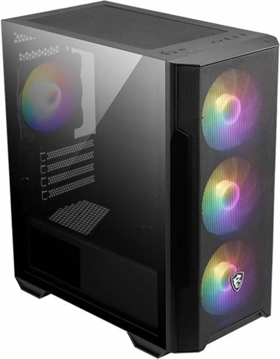 MSI MAG FORGE M100R PC Behuizing - Zwart