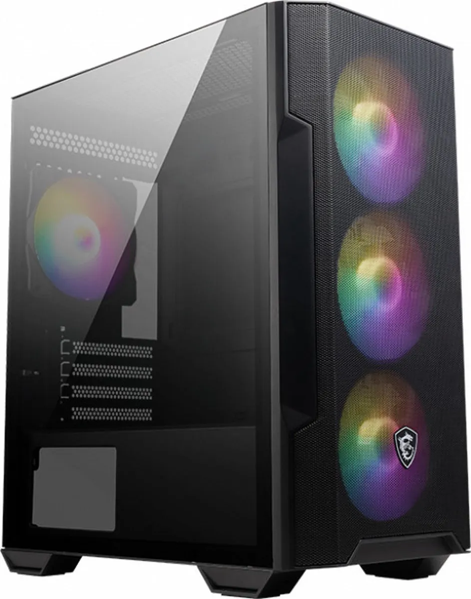 MSI MAG FORGE M100R PC Behuizing - Zwart