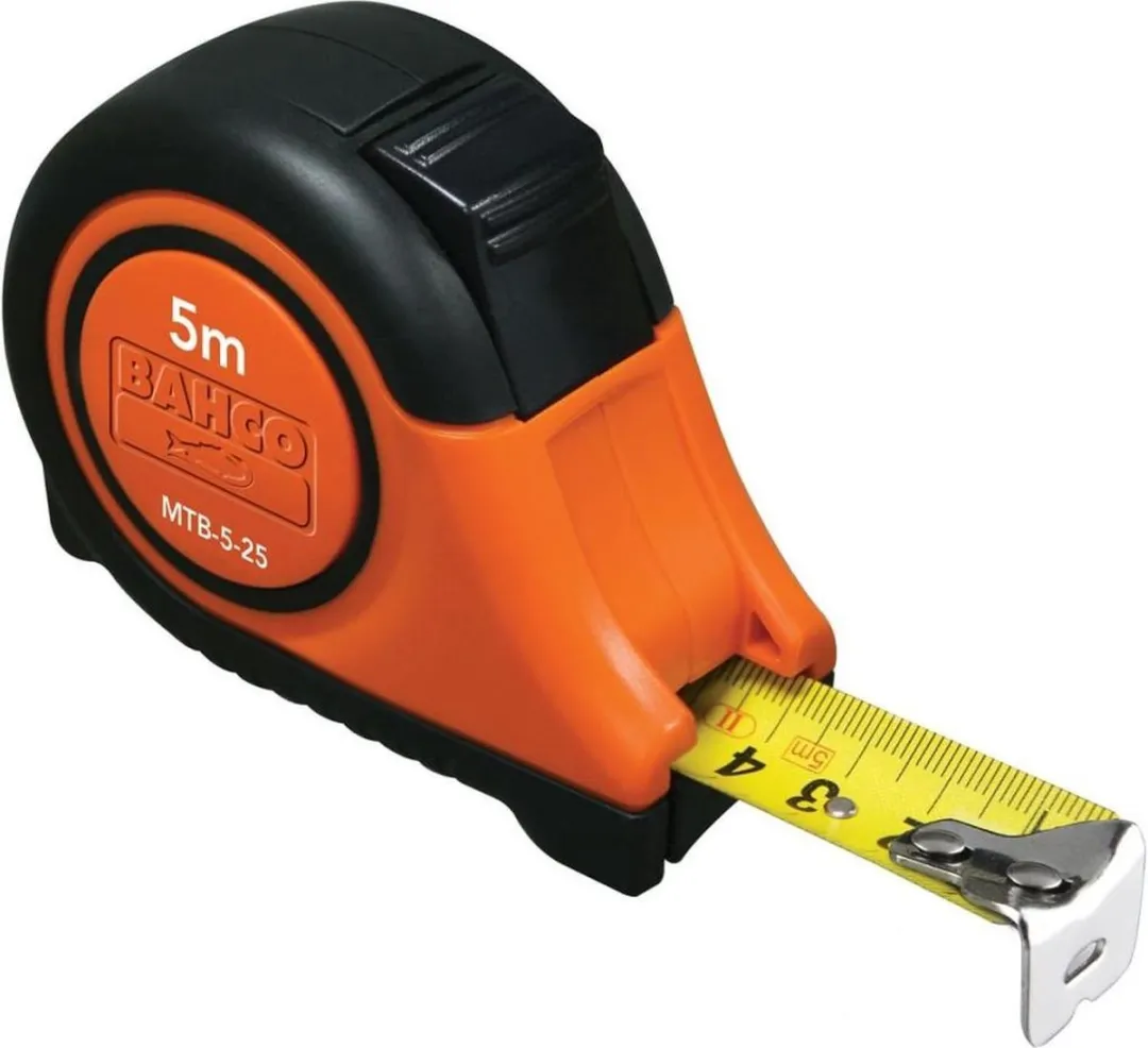 Bahco MTB-5-25-M Rolbandmaat 5m