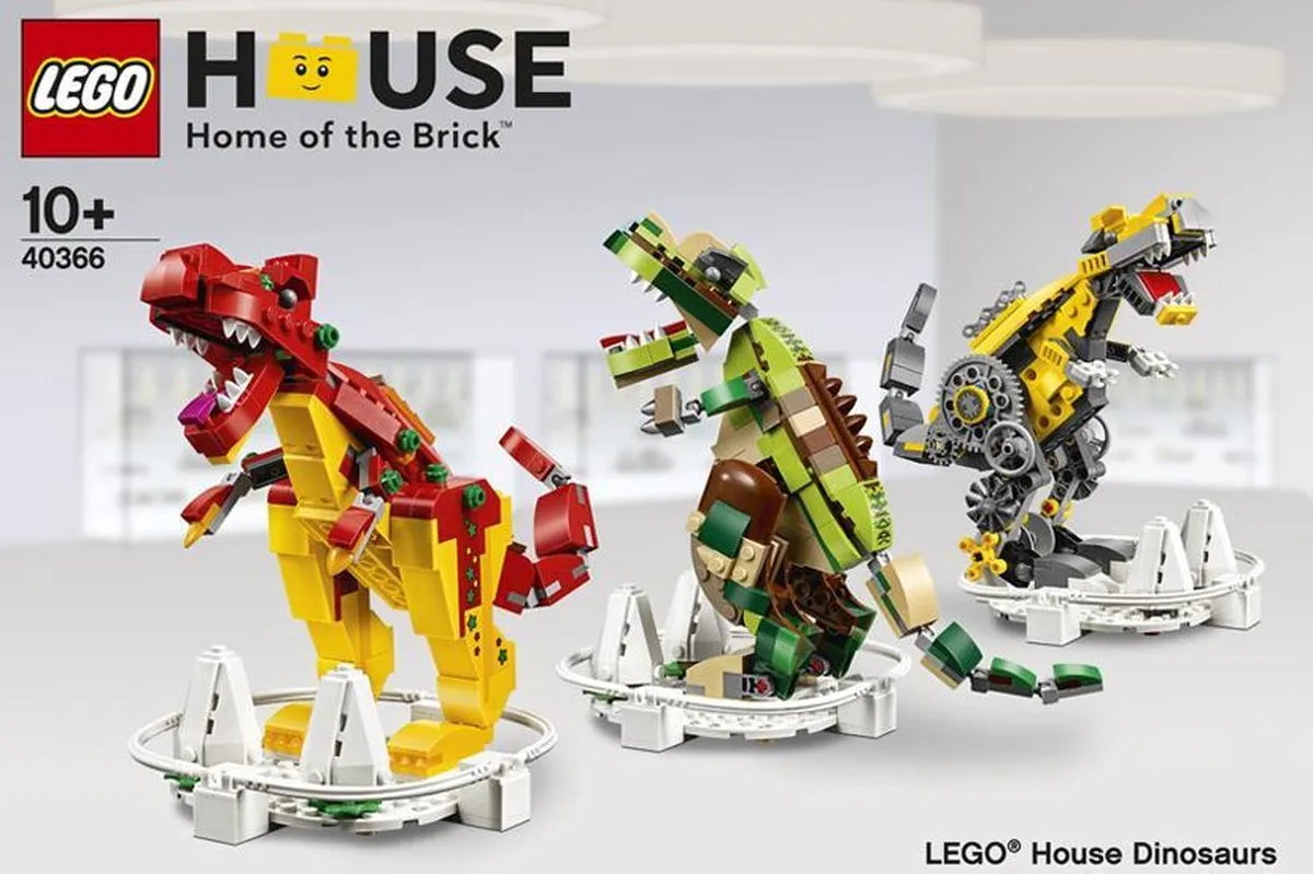 LEGO House Dinosaurs 40366 - 865 Stukken - Divers - afbeelding 6 van 6