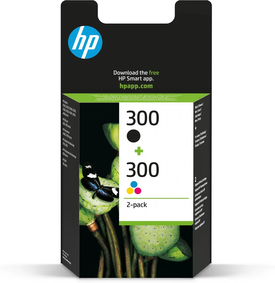 HP 300 Original Inktcartridge - 200 pagina's - 4ml - Zwart