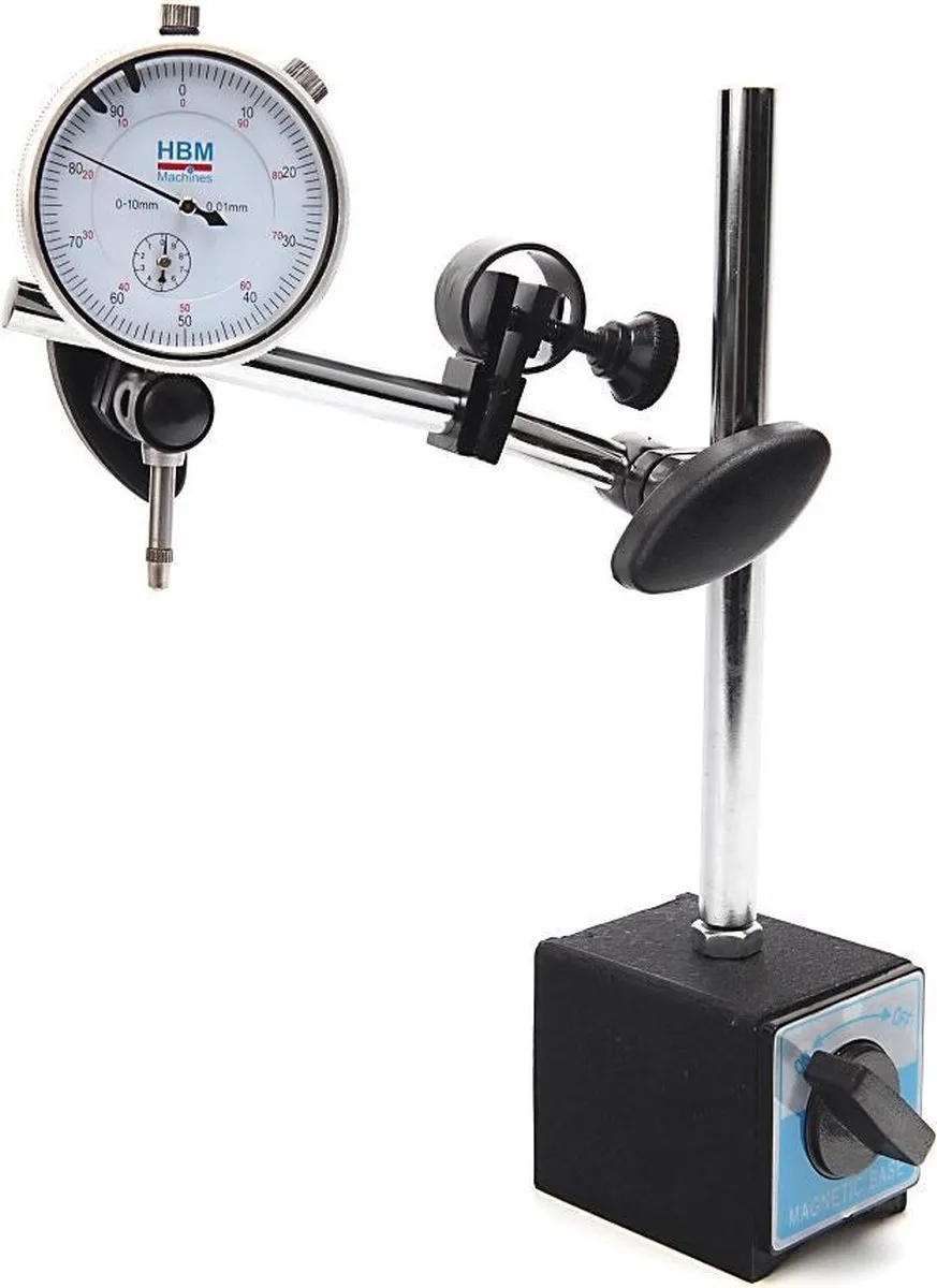 HBM Magneetklokstandaard met Meetklok