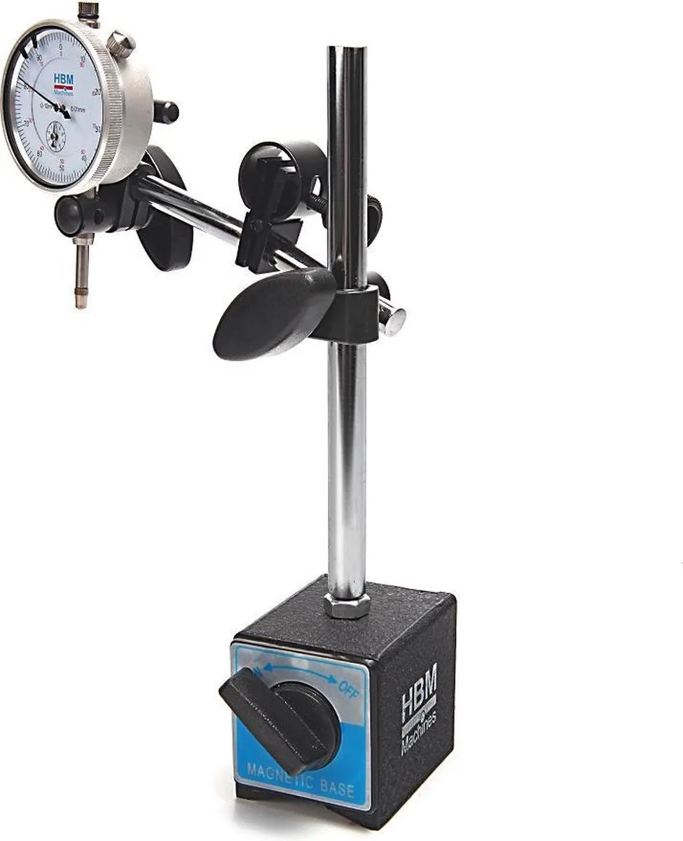 HBM Magneetklokstandaard met Meetklok