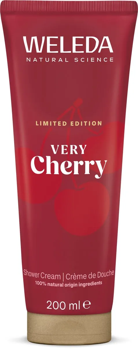 Weleda Very Cherry Douchecrème 200ml - Limited Edition