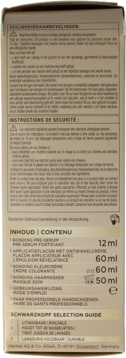 Schwarzkopf Creme Supreme 7-57 Permanente Haarverf - Grijs