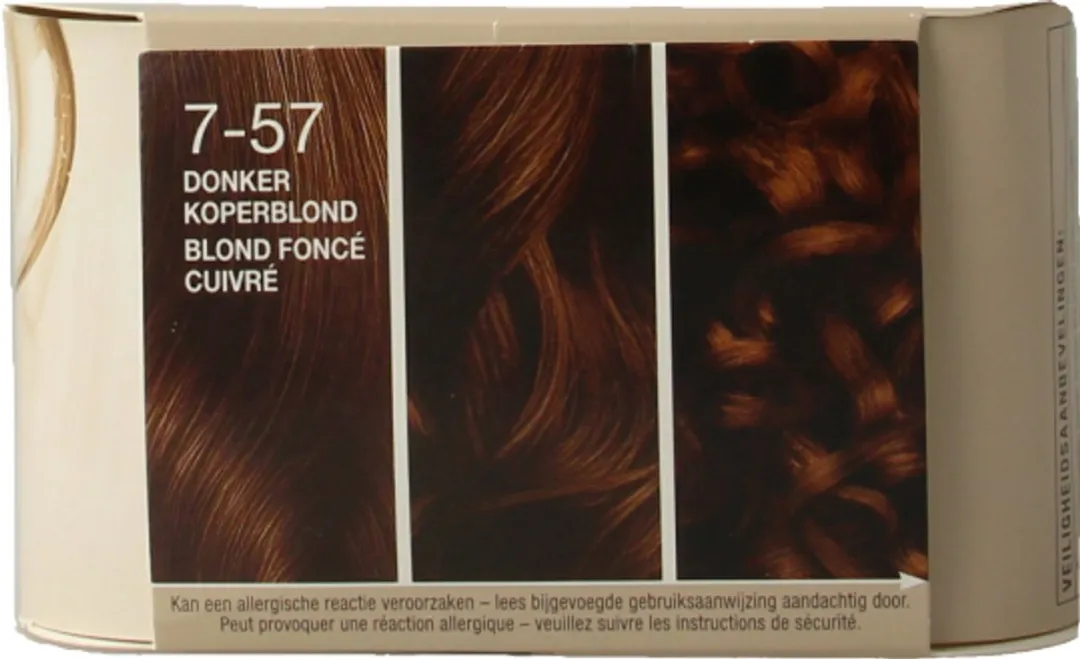 Schwarzkopf Creme Supreme 7-57 Permanente Haarverf - Grijs