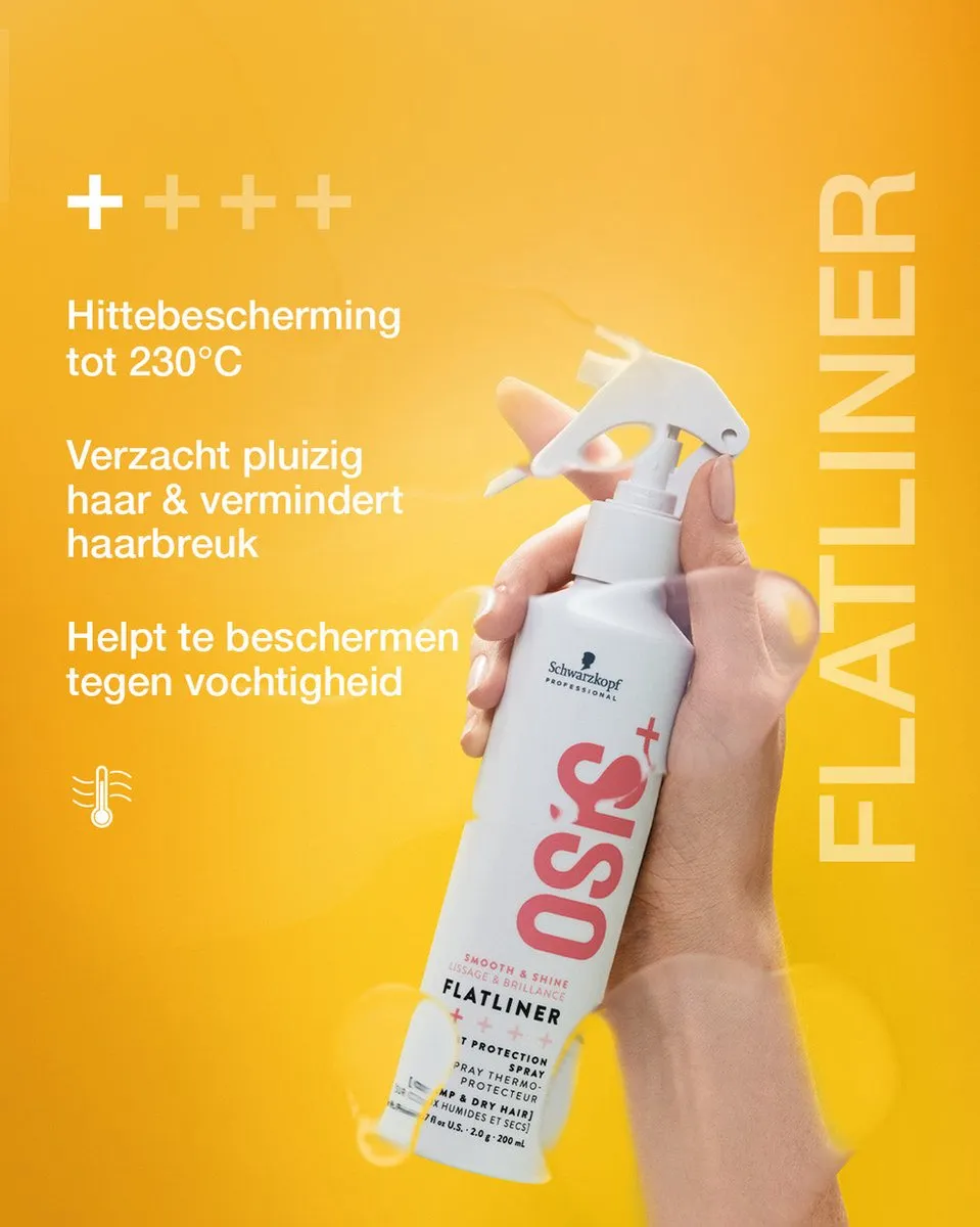 Schwarzkopf OSiS+ Flatliner 200ml Permanent