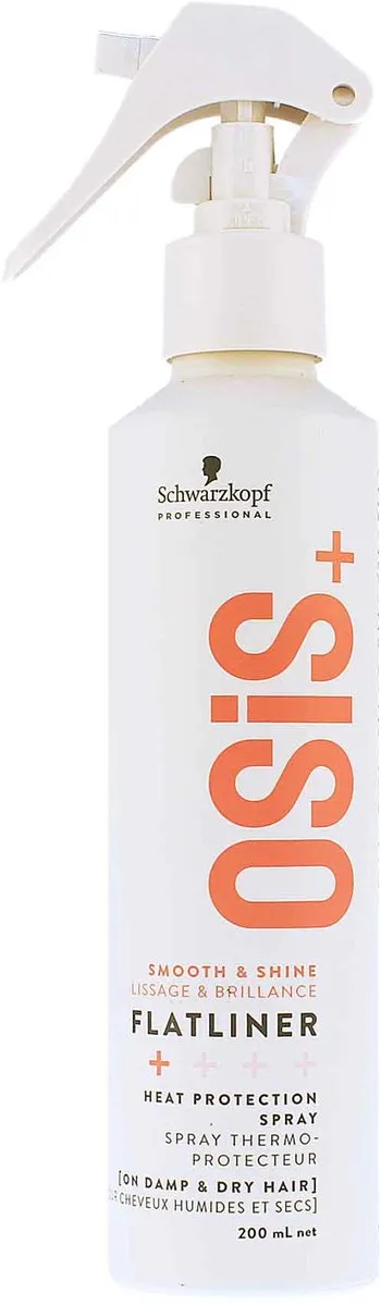 Schwarzkopf OSiS Flatliner Hittebeschermende Spray - 200ml - afbeelding 6 van 7
