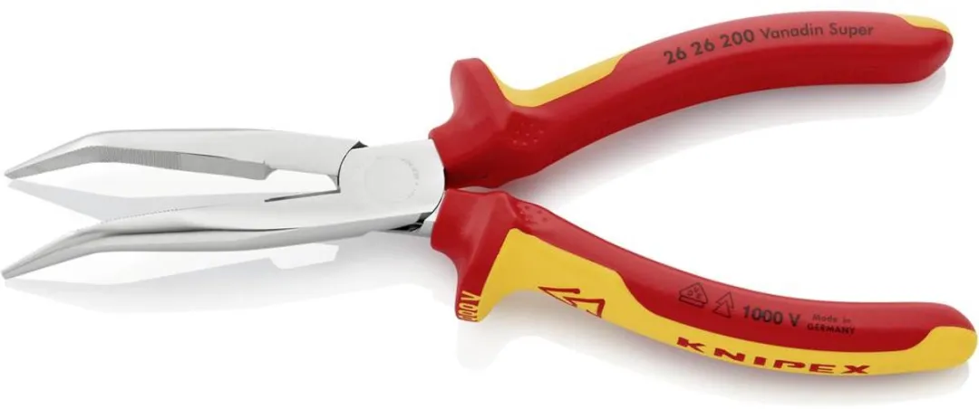 Knipex 26 26 200 SB Platte rondbektang 200mm - afbeelding 4 van 6