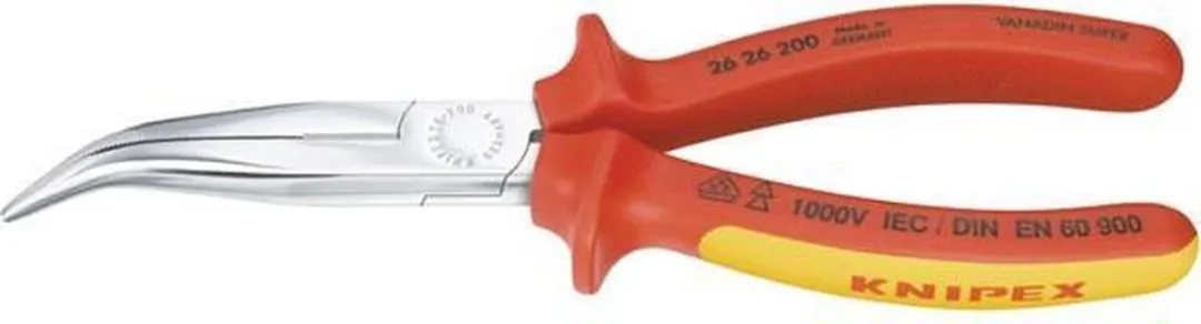 Knipex 26 26 200 SB Platte rondbektang 200mm