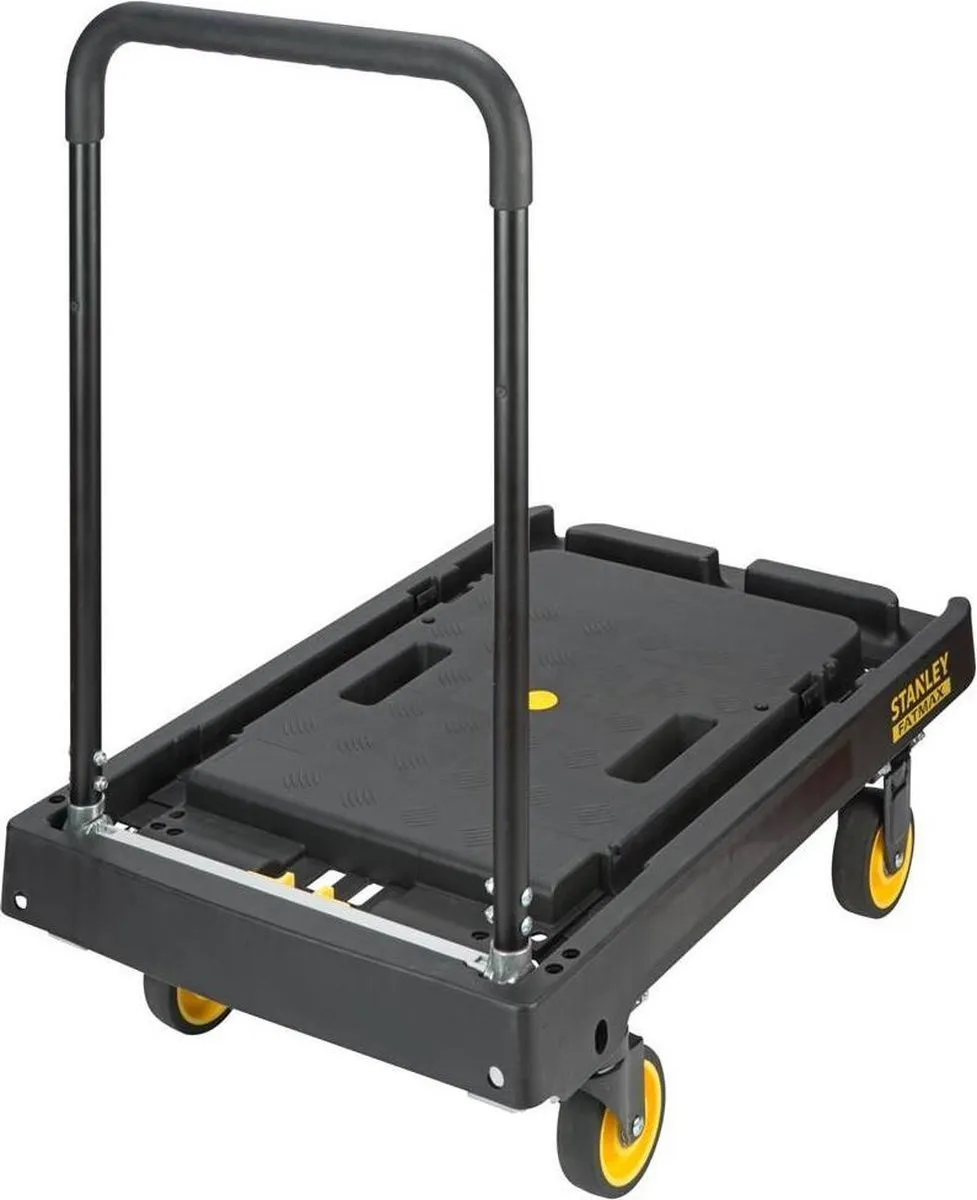 Stanley FXWT-711 Opvouwbare Platformwagen - 200kg - 80x52x87cm - Zwart/Geel