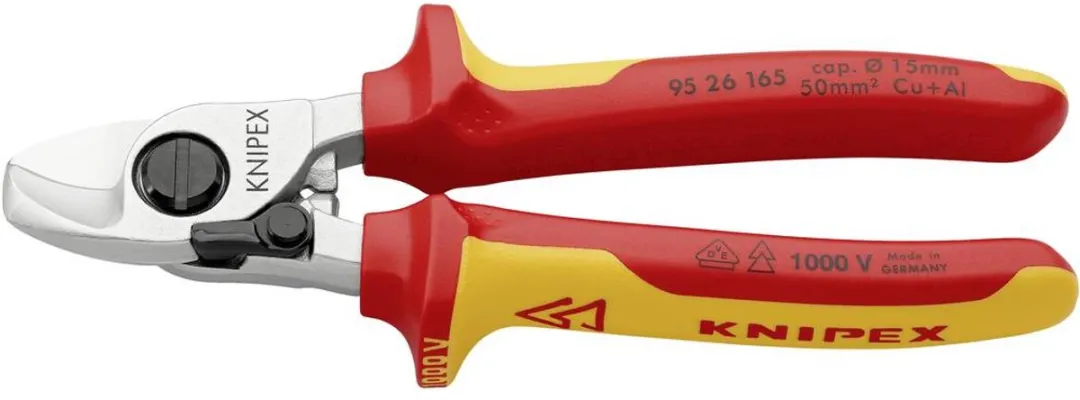 Knipex 95 26 165 Kabelschaar 165mm - VDE