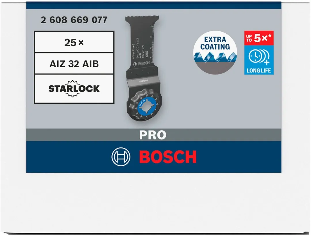 Bosch Professional AIZ 32 AIB Zaagblad Metaal Bi-Metaal Starlock