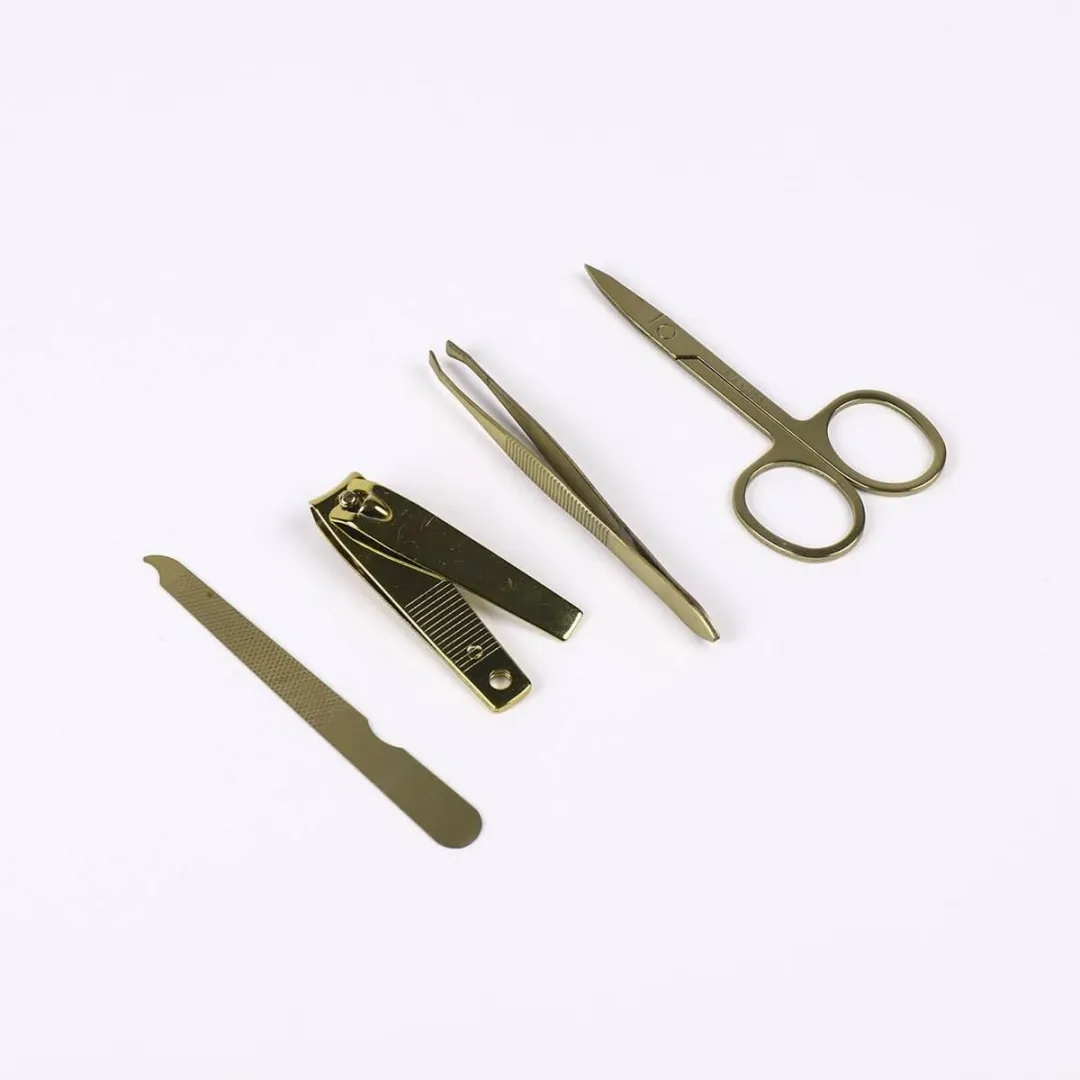 Harry Potter Manicure Set - 5 Stuks - Rood/Beige