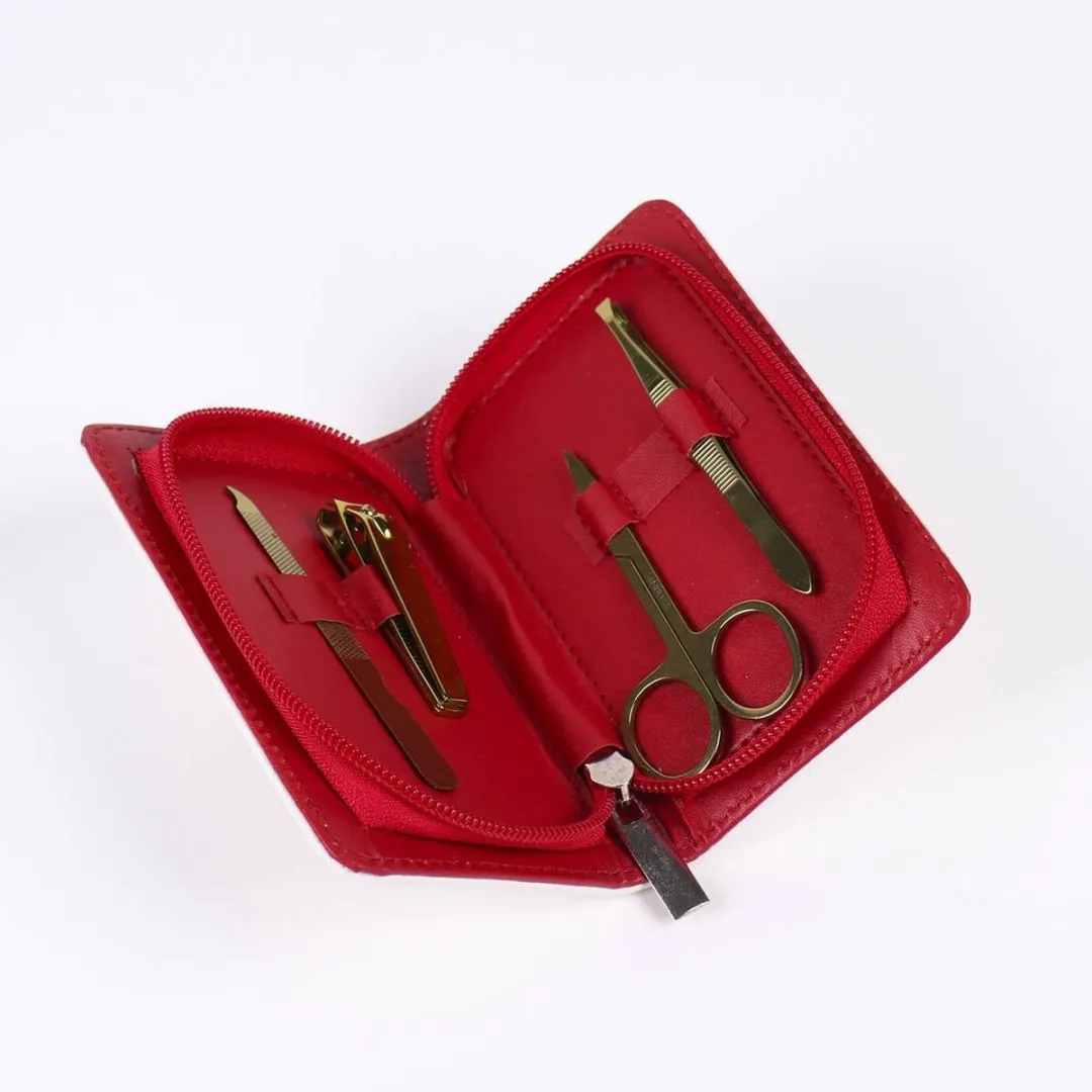 Harry Potter Manicure Set - 5 Stuks - Rood/Beige