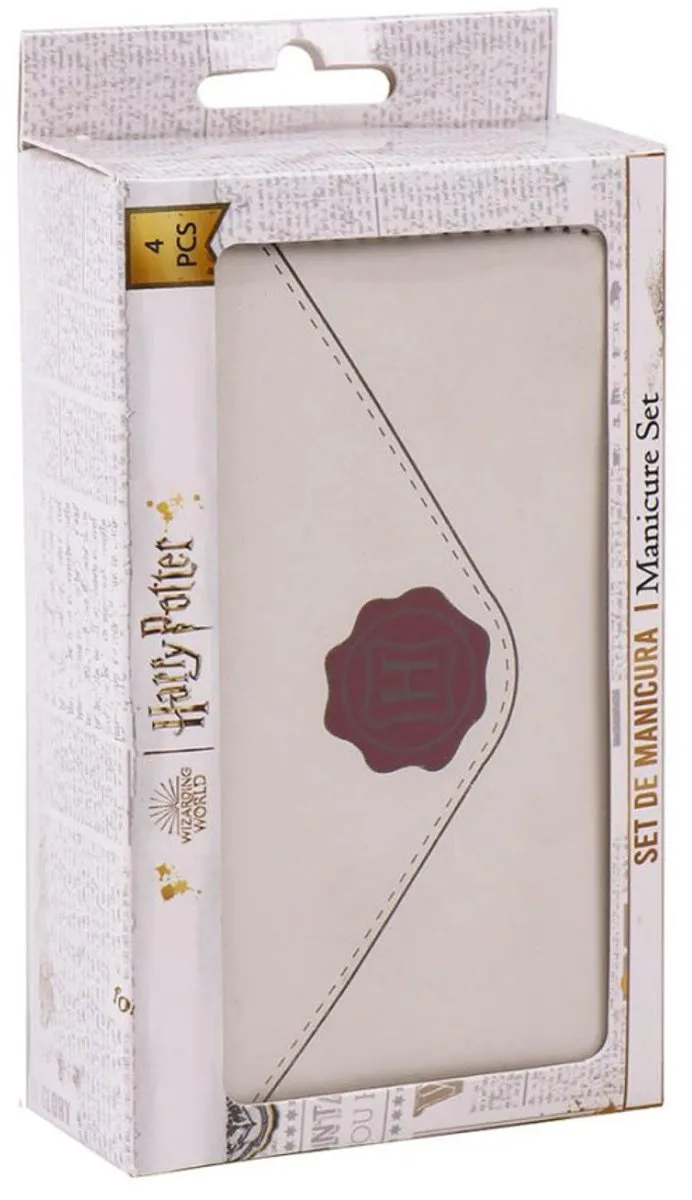 Harry Potter Manicure Set - 5 Stuks - Rood/Beige