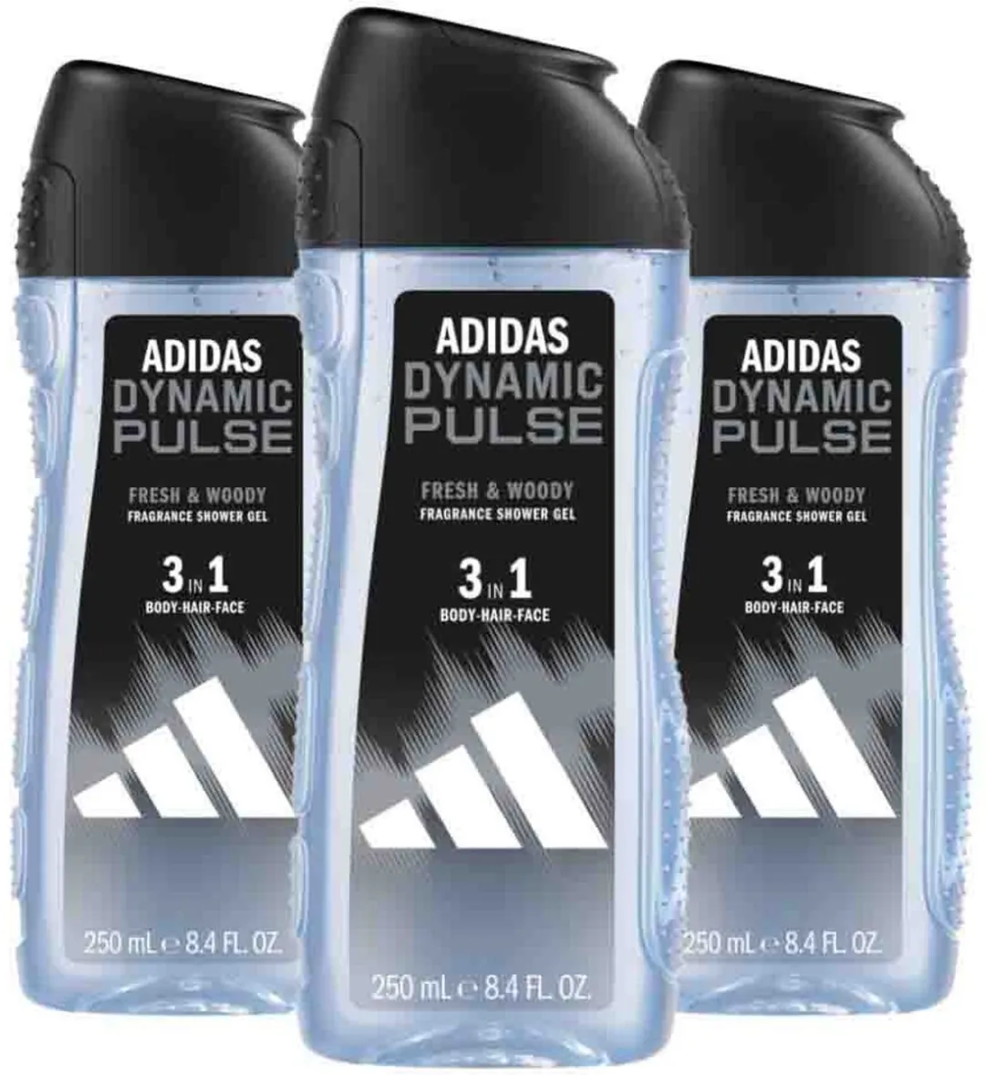 adidas Dynamic Pulse Douchegel - 3 x 250ml