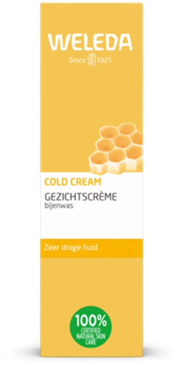 Weleda Cold Cream Gezichtscrème 90ml - 3 Stuks