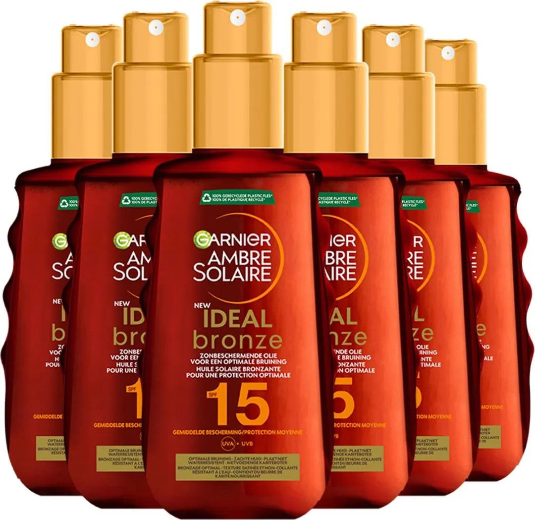 Garnier Ambre Solaire Zonneolie SPF 15 - 6x150ml