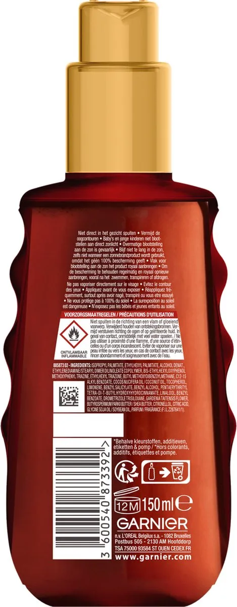 Garnier Ambre Solaire Zonneolie SPF 15 - 6x150ml