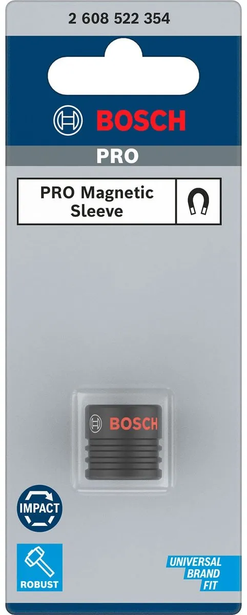 Bosch Professional Magnetic Sleeve 13mm - Rood/Zwart