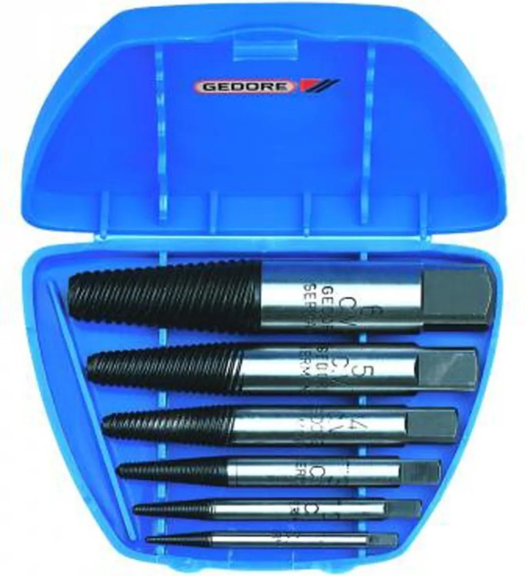 Gedore Linkse Tapset 6-delig M3-M24