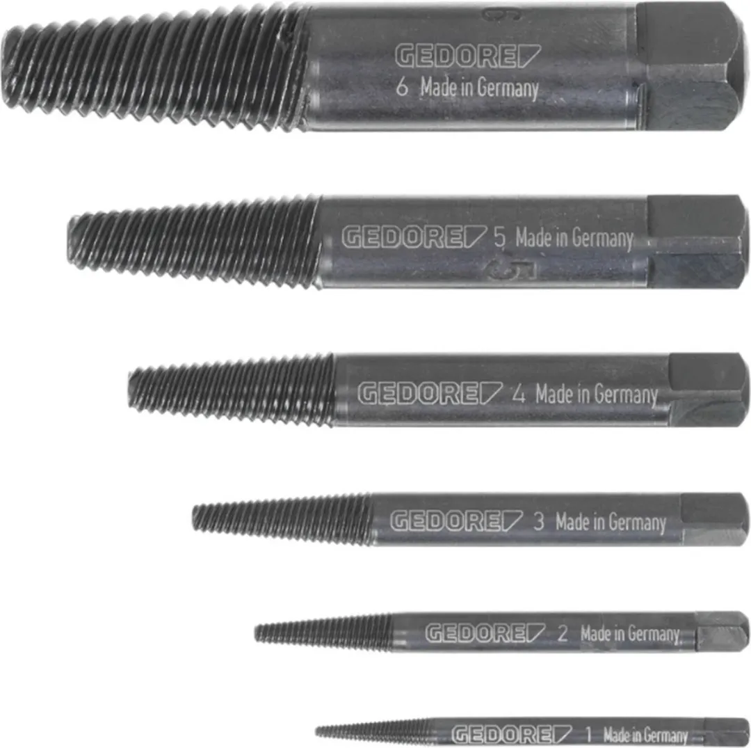 Gedore Linkse Tapset 6-delig M3-M24 - afbeelding 6 van 6