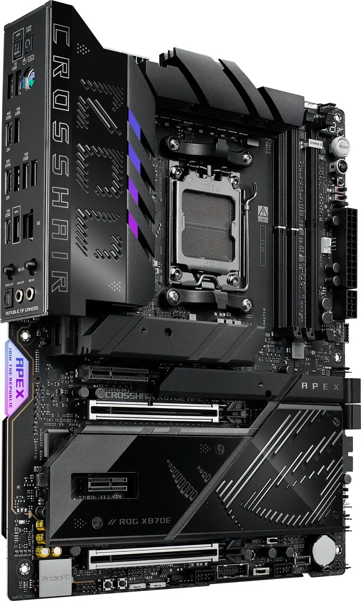 ASUS ROG Crosshair X870E APEX Moederbord - AM5 - ATX