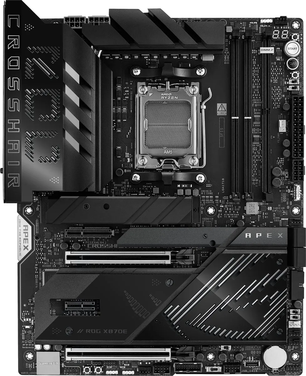 ASUS ROG Crosshair X870E APEX Moederbord - AM5 - ATX