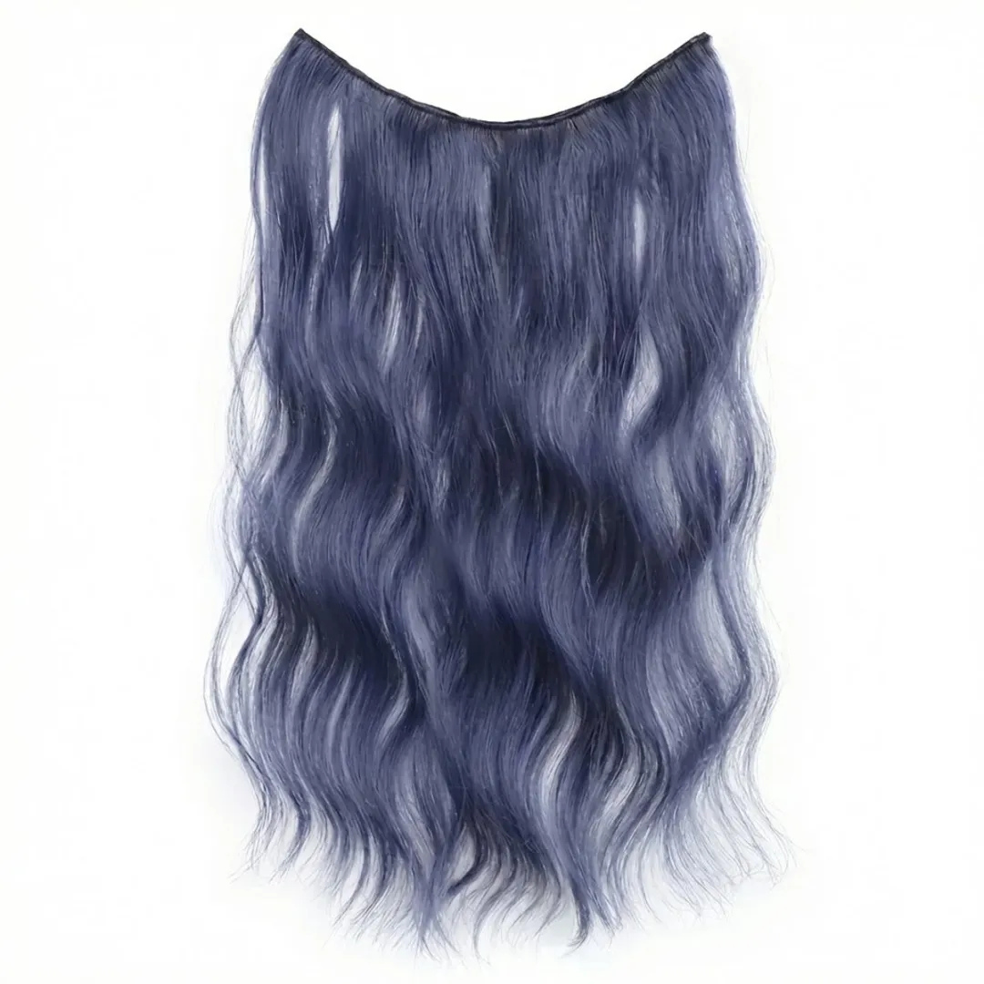 NuveX Clip-in Haar Extensie Asblauw