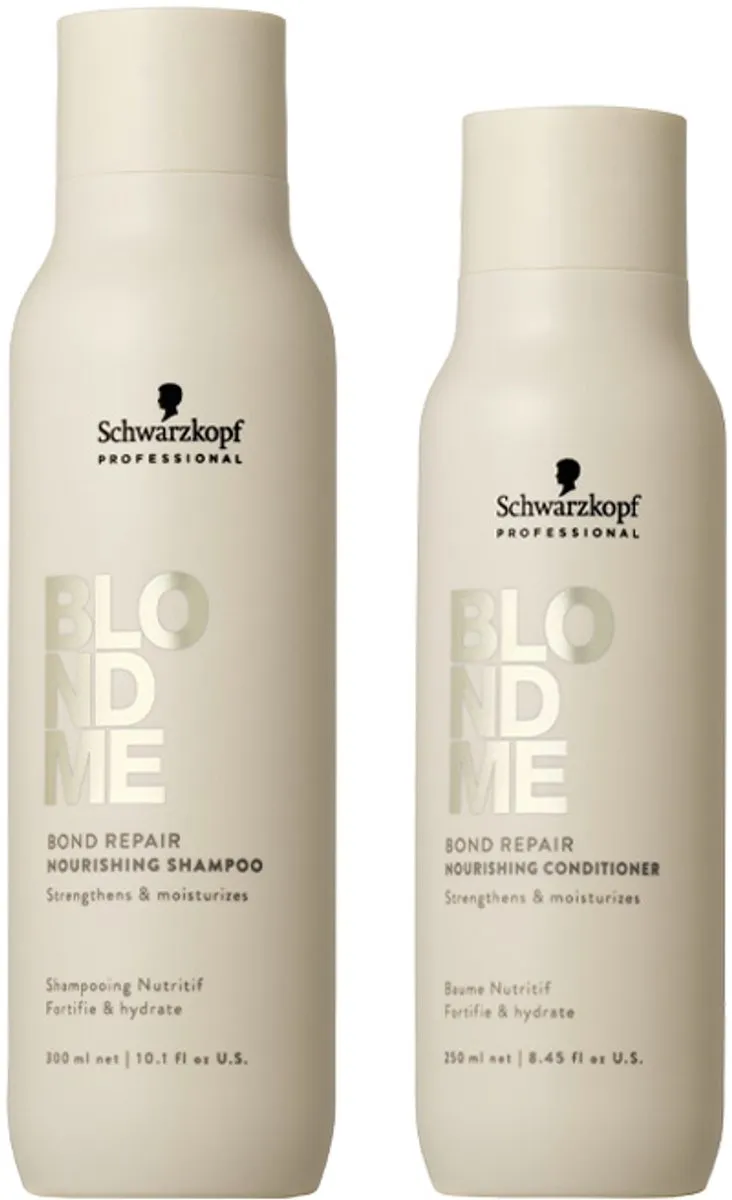 Schwarzkopf BlondMe Bond Repair Shampoo & Conditioner