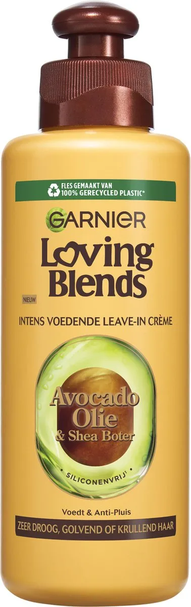 Garnier Loving Blends Leave-In Crème Avocado Olie & Shea Boter 200ml