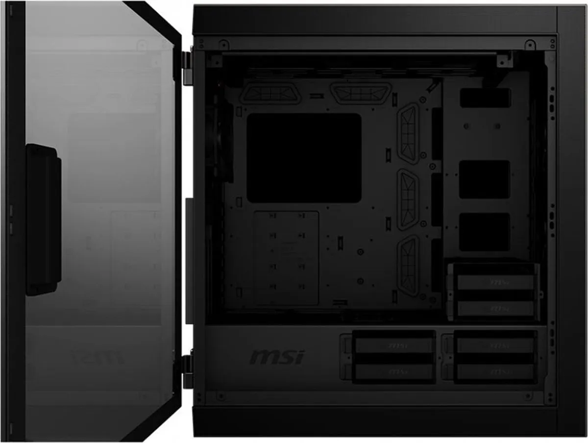 MSI MPG SEKIRA 500G ATX Behuizing - Zwart - afbeelding 6 van 6