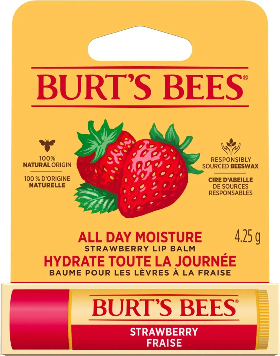 Burt's Bees Lippenbalsem Aardbei 4,25ml