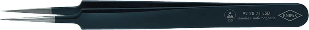 Knipex Precisie Pincet 922871ESD - Zilver/Zwart
