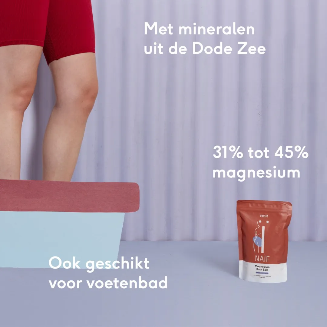 Naïf Magnesium Badzout 500g - 2 Stuks